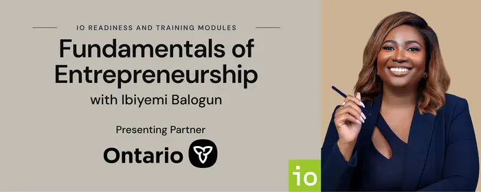 Fundamentals of Entrepreneurship with Ibiyemi Balogun